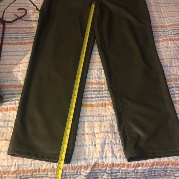 Green Faux Leather Pants - Picture 9 of 15